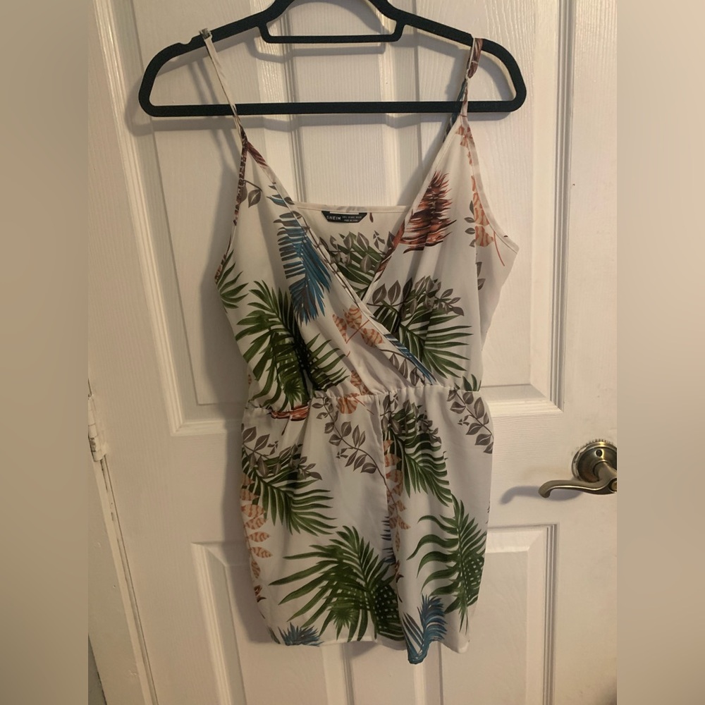 Shein floral romper
